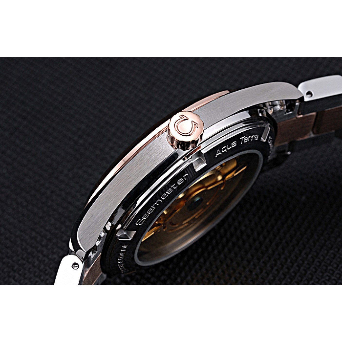 MiroTime Omega Seamaster Brown Dial Two Tone 622168