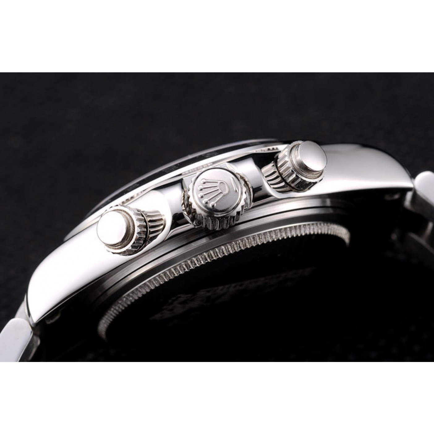 MiroTime Rolex Daytona Lady Stainless Steel Case White Dial Tachymeter