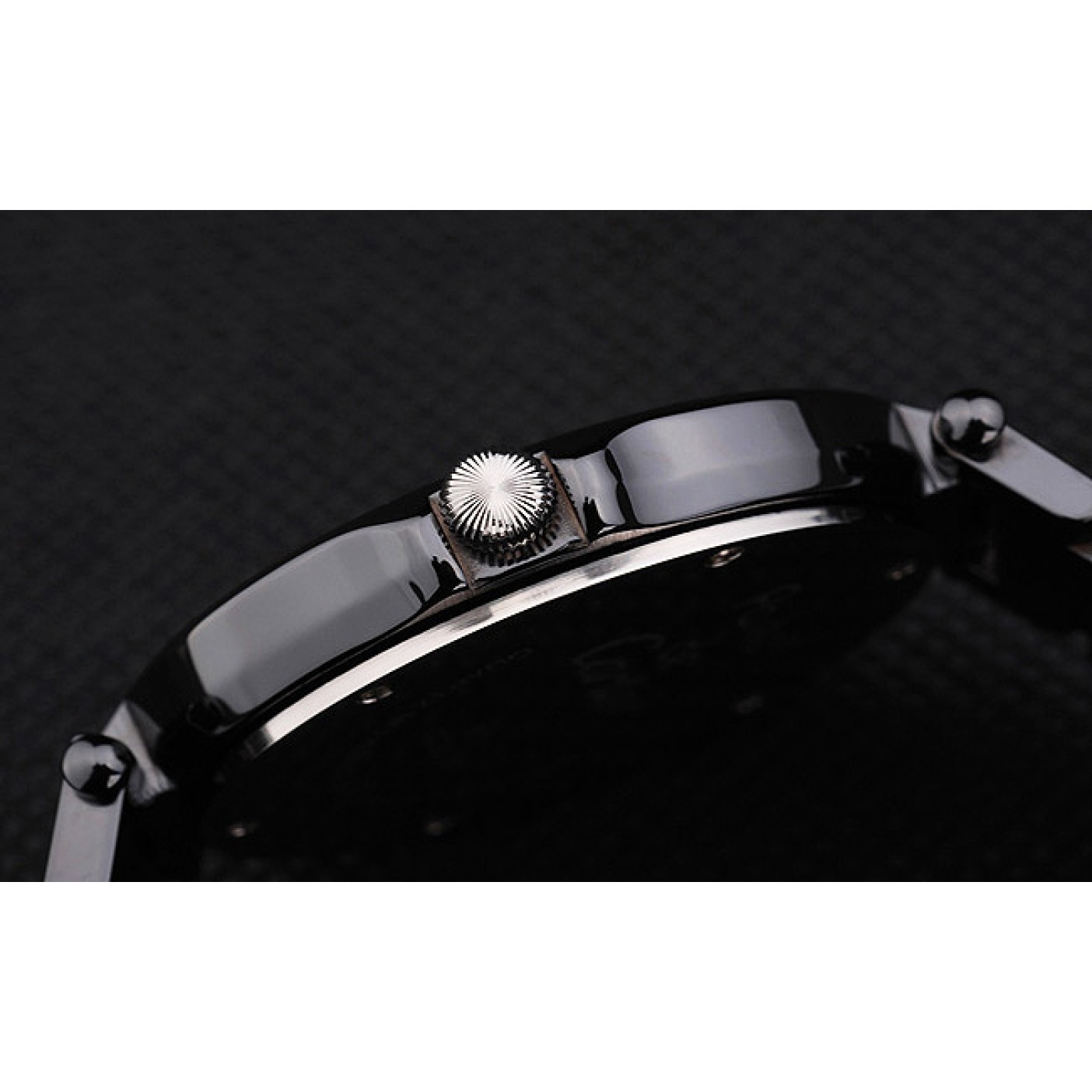 MiroTime Cartier Pasha 43mm Black Dial Black Ceramic Case