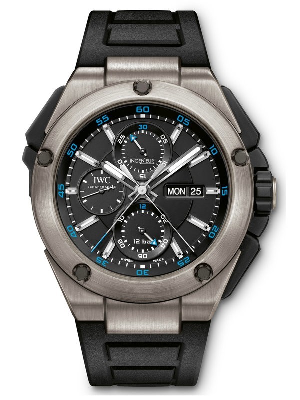 MiroTime AAA Replica IWC Ingenieur Double Chronograph 45mm Mens Watch IW386503