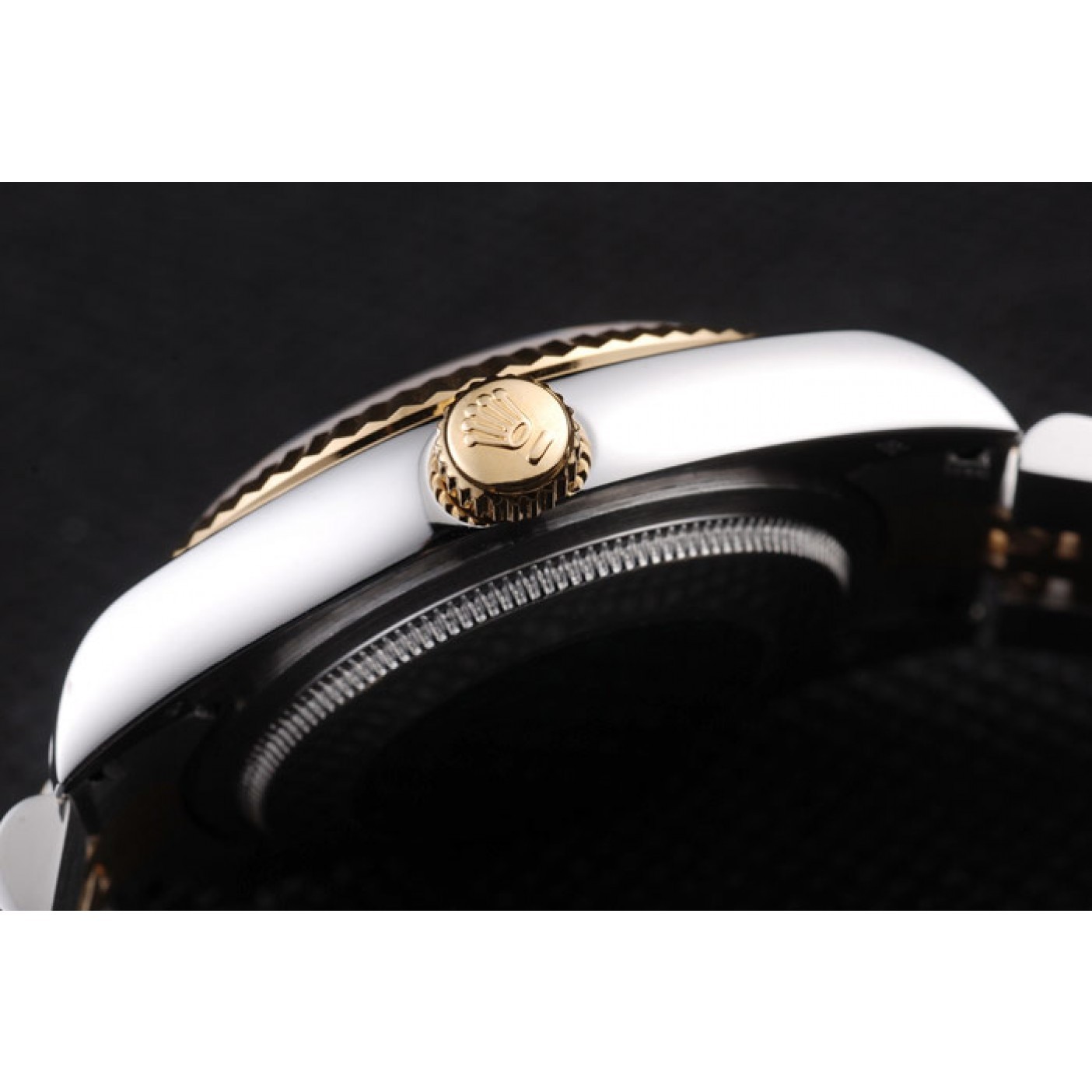 MiroTime Rolex DateJust Two Tone Stainless Steel 18k Gold Plated Silver Dial 98085