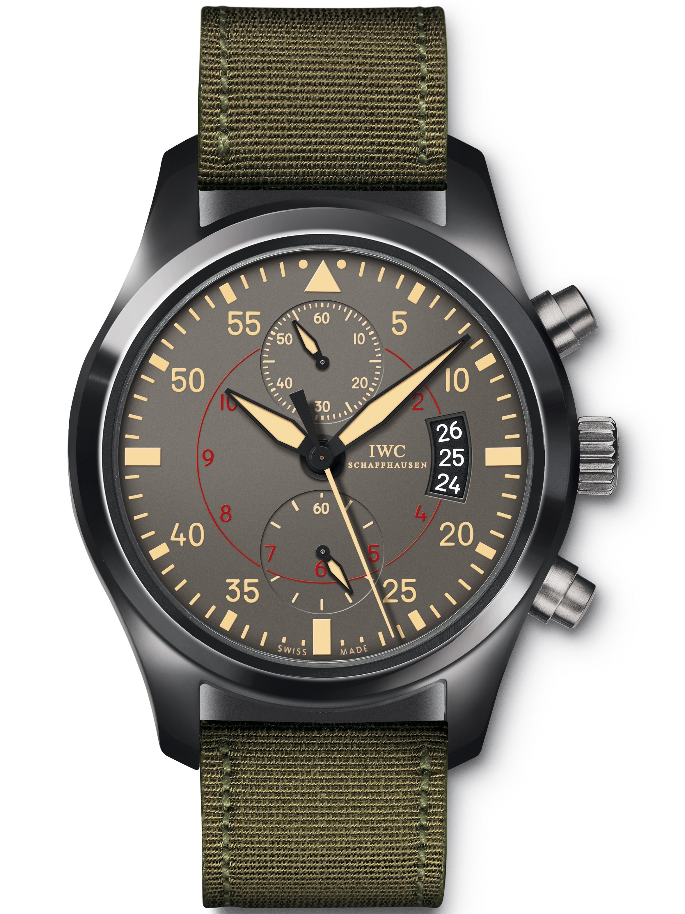 MiroTime AAA Replica IWC Pilot&#039;s Chronograph TOP GUN Miramar Mens Watch IW388002