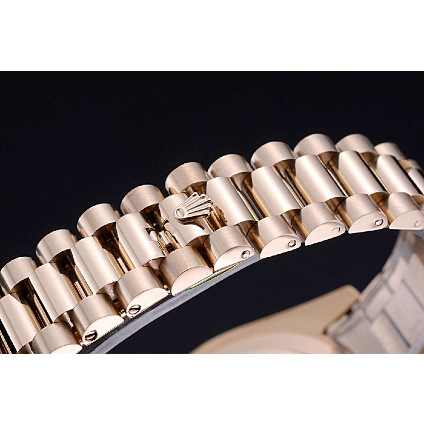MiroTime Rolex Day-Date White Dial Gold Bracelet 622546