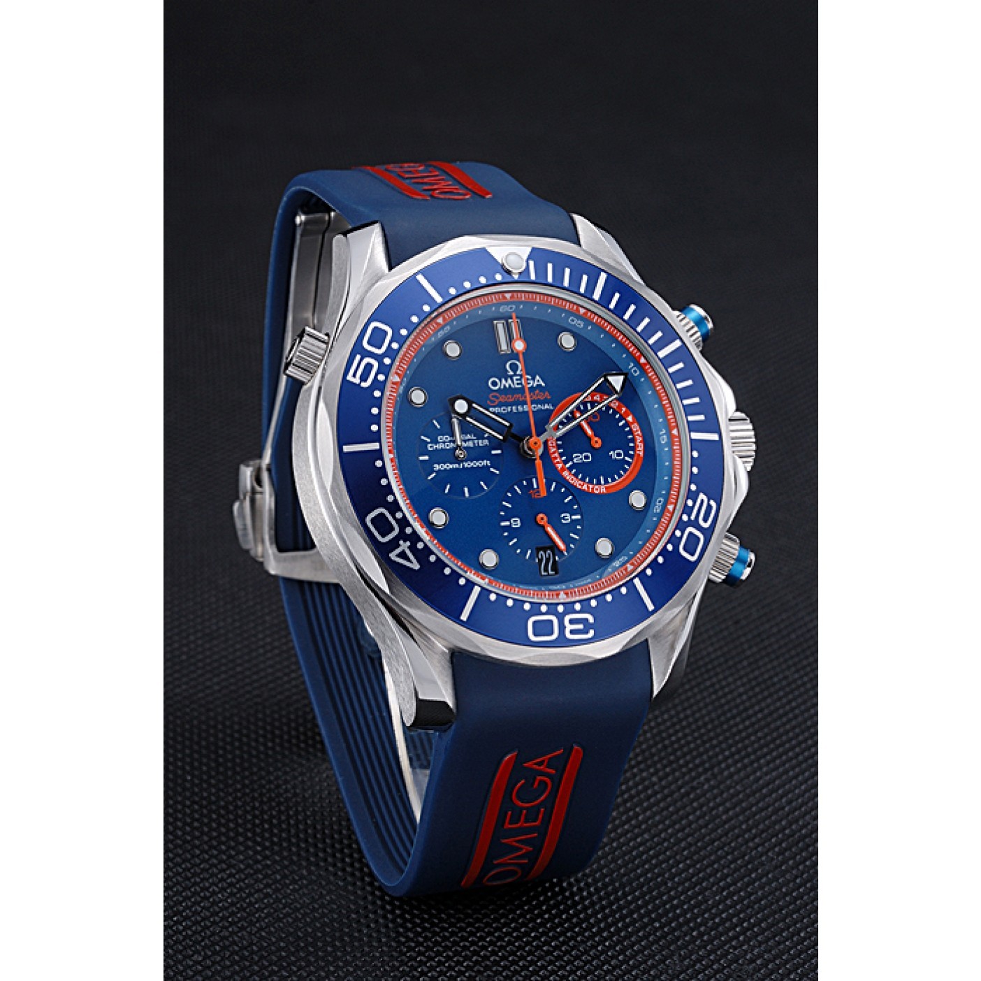 MiroTime Omega Seamaster Professional Emirates Team 2013 Blue 622047