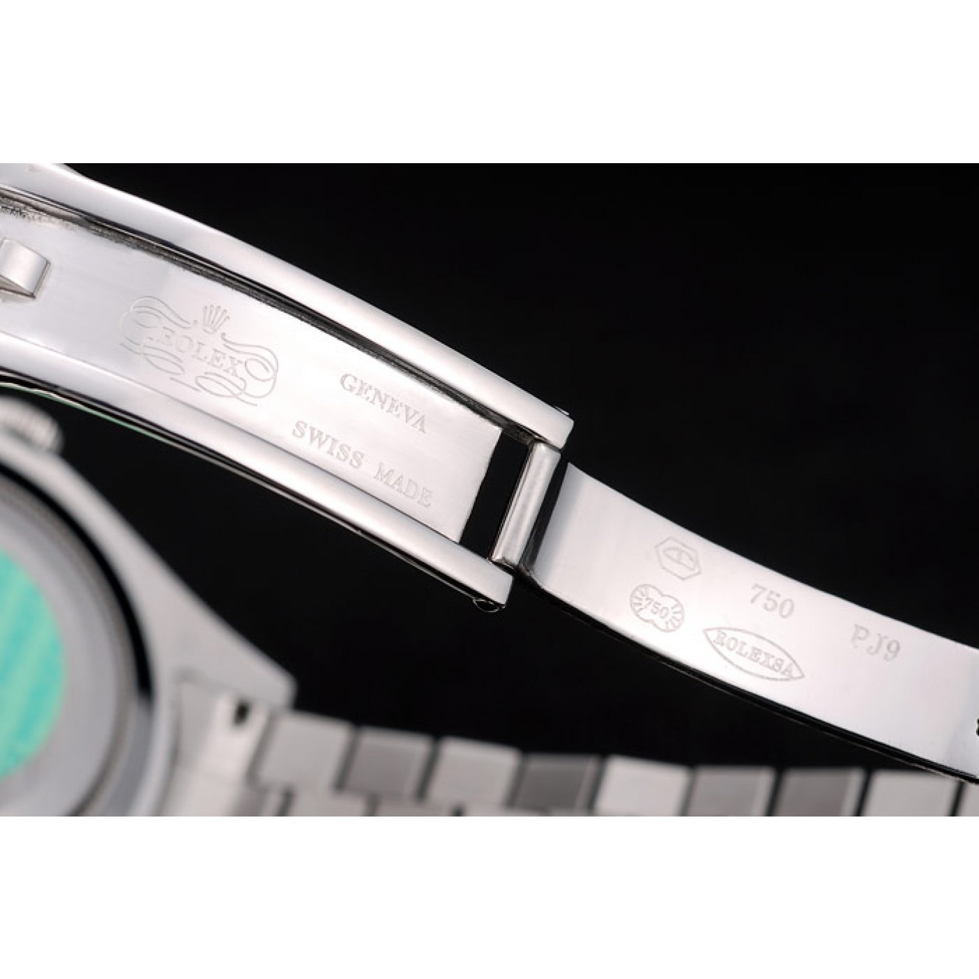 MiroTime Rolex DayDate Stainless Steel Ribbed Bezel Silver Dial 41976