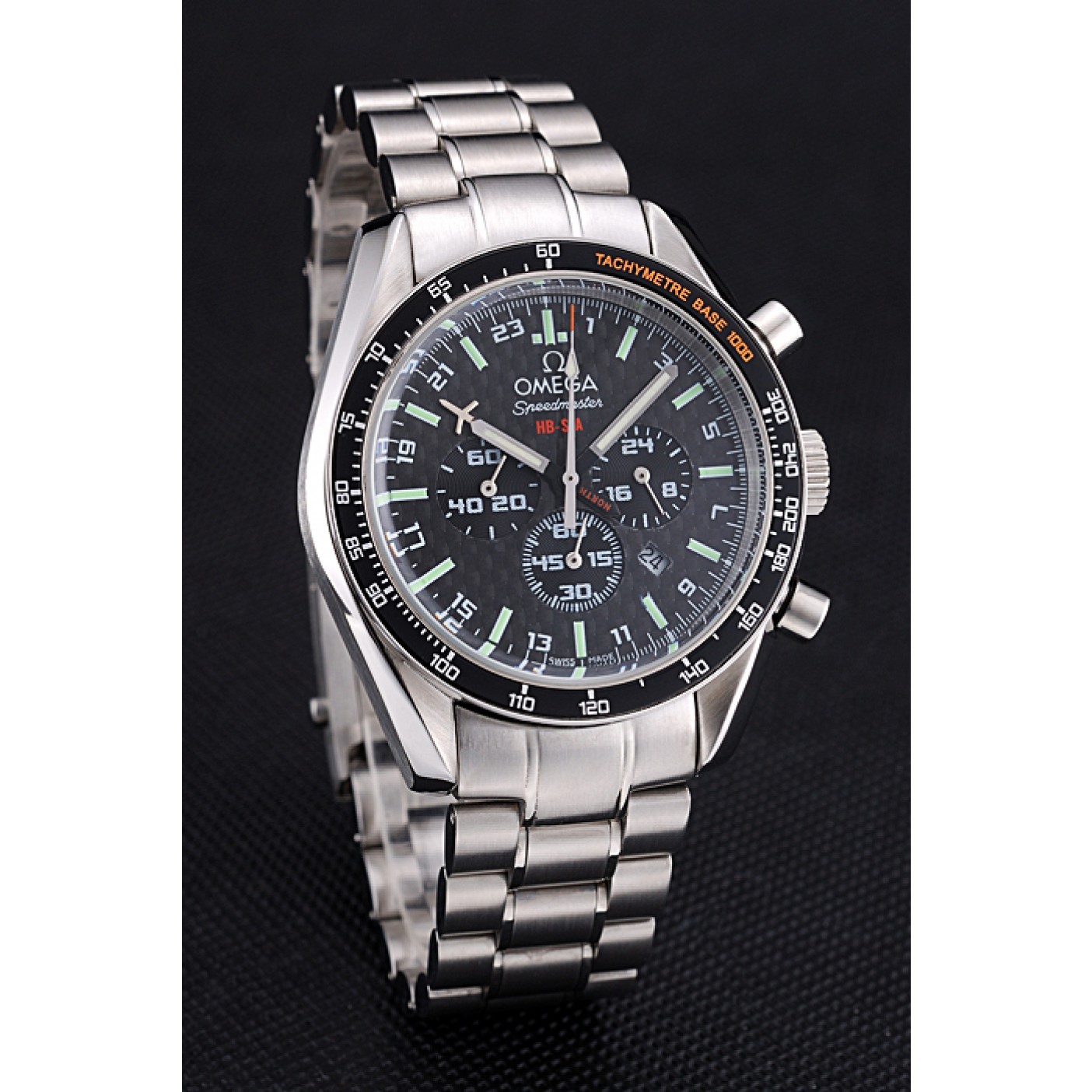 MiroTime Omega Speedmaster HB-SIA GMT Chronograph Numbered Edition 622401
