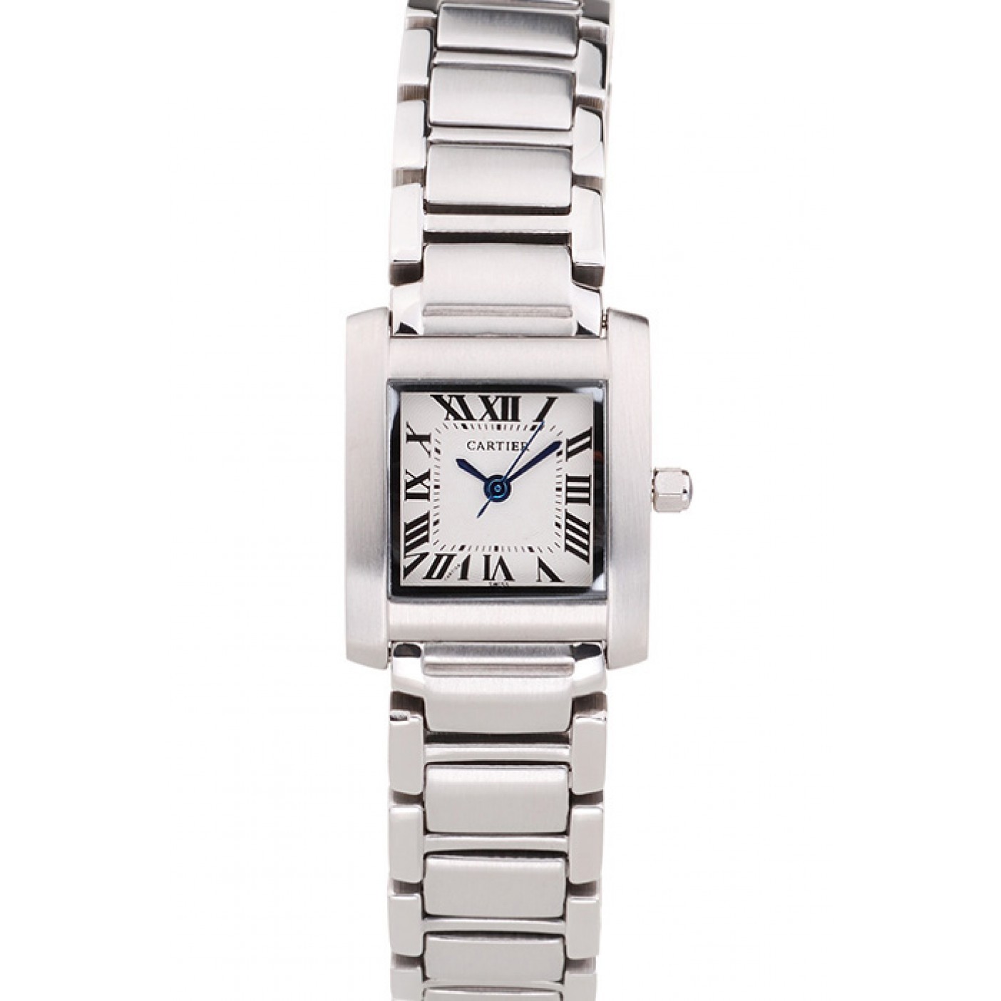 MiroTime Cartier Tank Francaise 20mm White Dial Stainless Steel Case And Bracelet