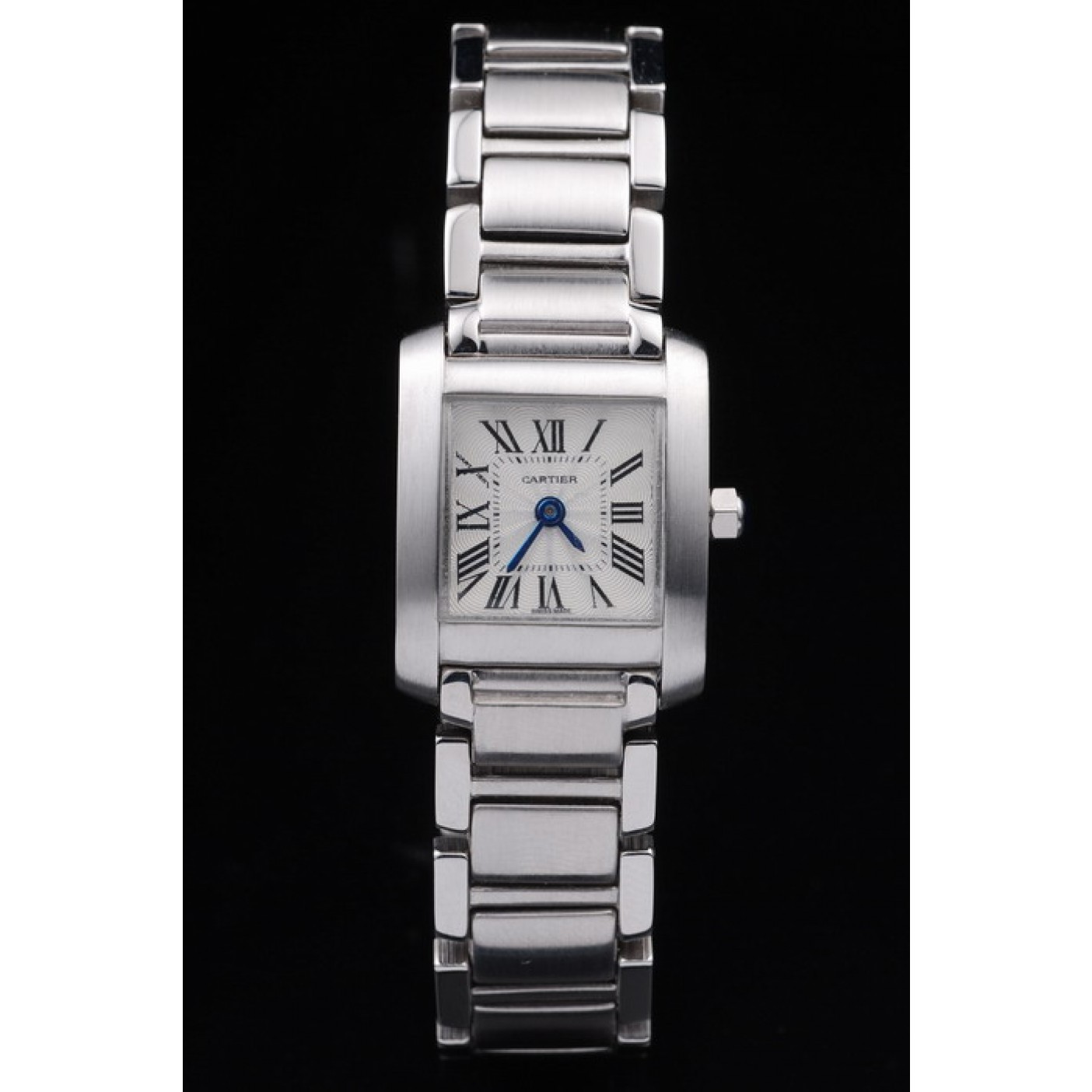 MiroTime Cartier Tank Francaise 20mm White Dial Stainless Steel Case And Bracelet
