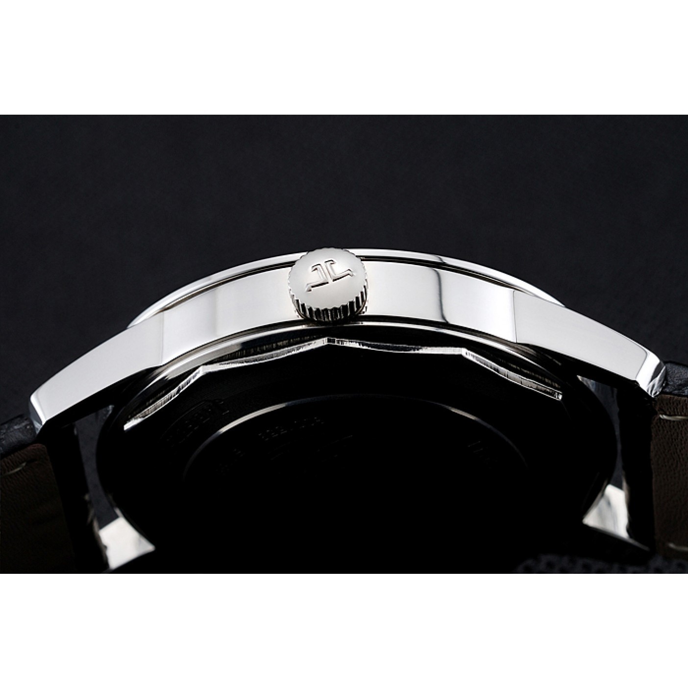 MiroTime Jaeger LeCoultre Geophysic White Dial Silver Case Black Leather Bracelet 1454040
