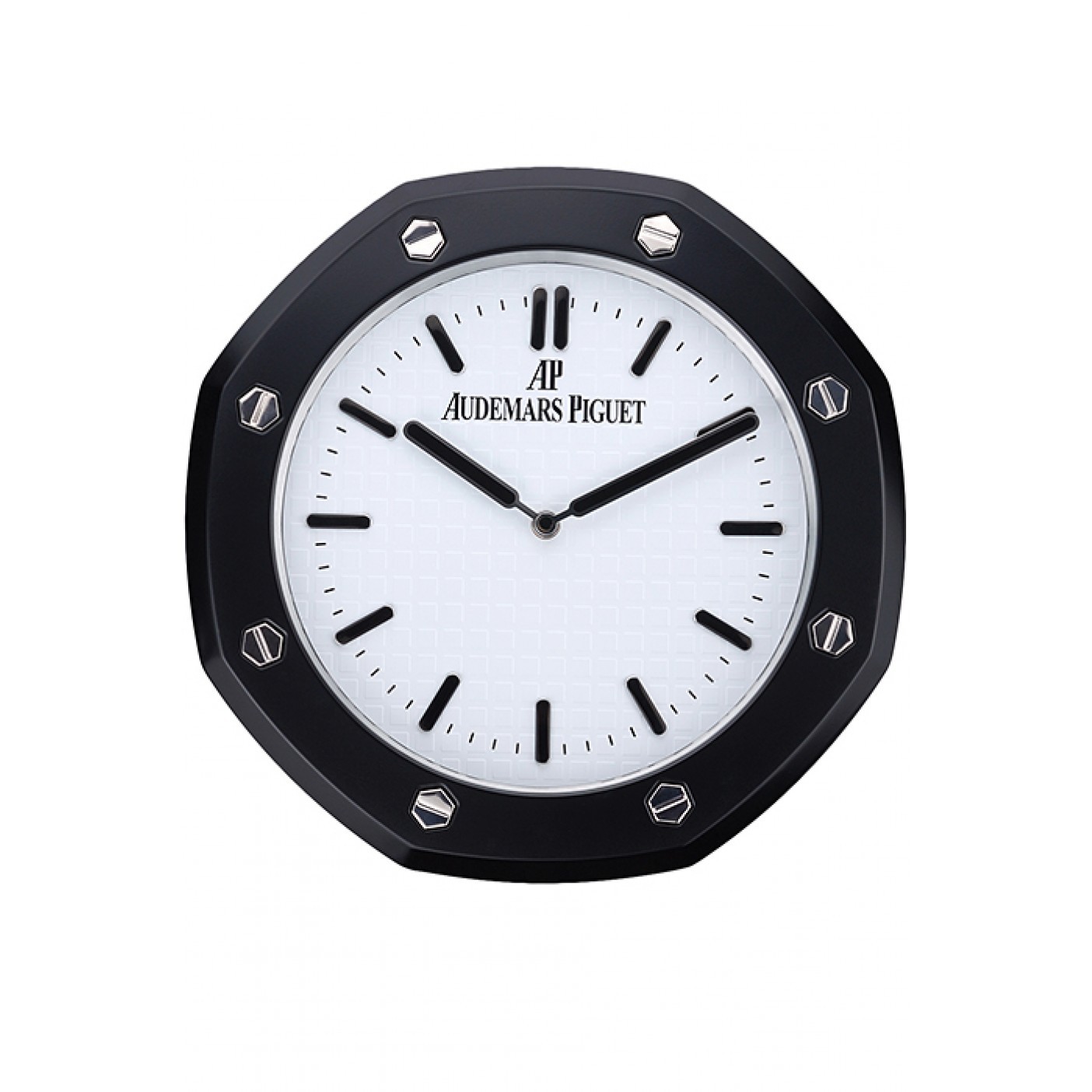 MiroTime Audemars Piguet Royal Oak Wall Clock Black-White 622461