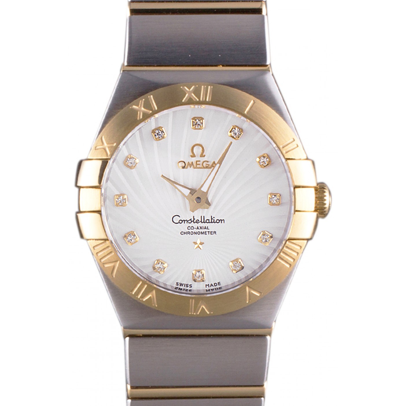 MiroTime Omega Constellation Gold Bezel Two Tone Band som95 621475