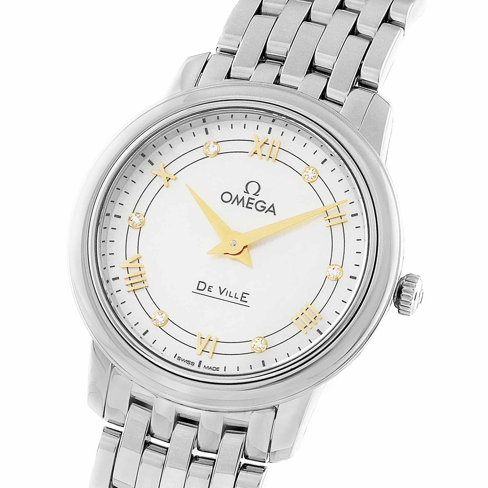 MiroTime Omega De Ville Prestige 27.4mm Ladies Watch O42410276055001