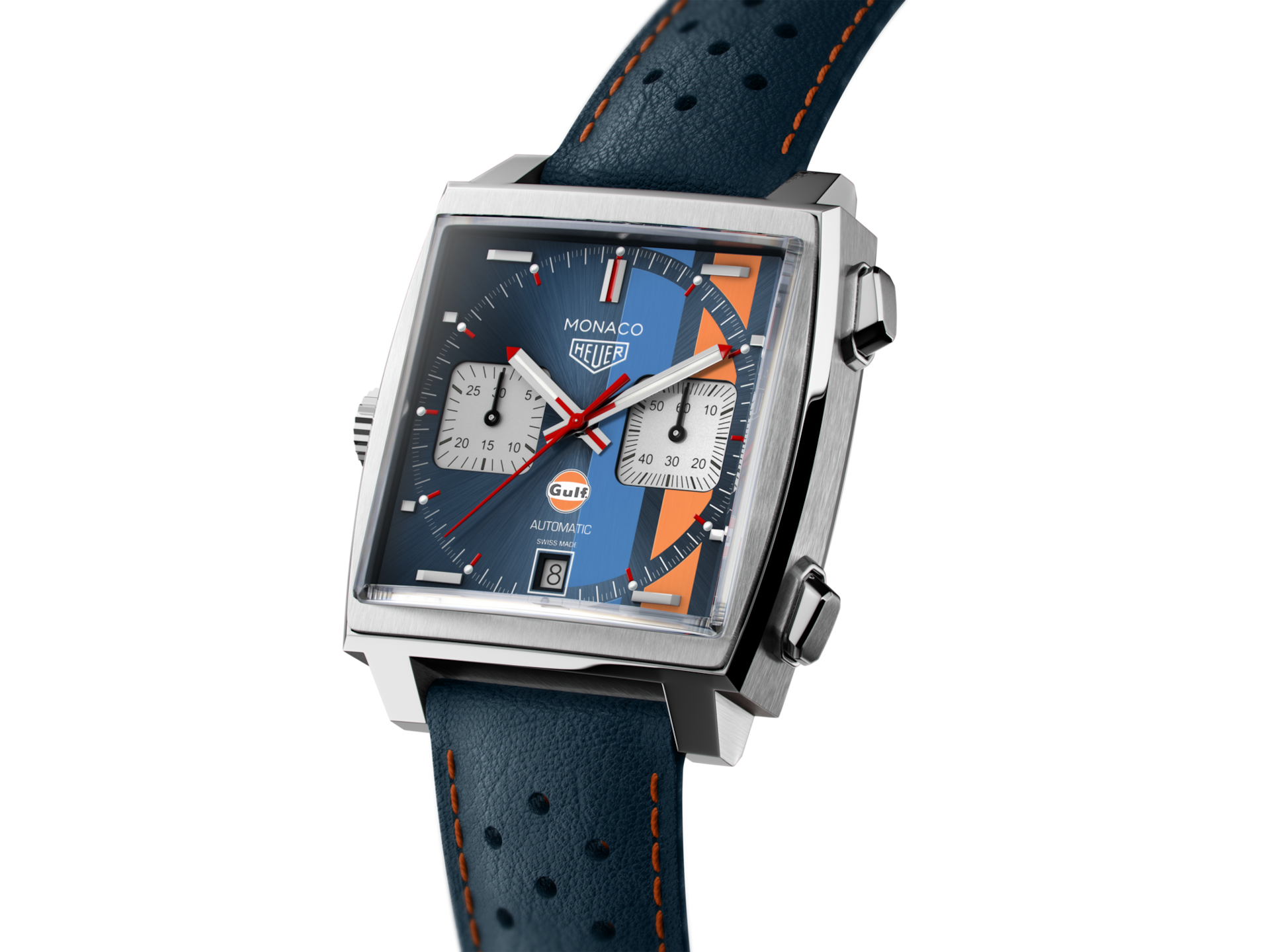 MiroTime AAA Replica Tag Heuer Monaco Calibre 11 Gulf Special Edition Watch CAW211R.FC6401