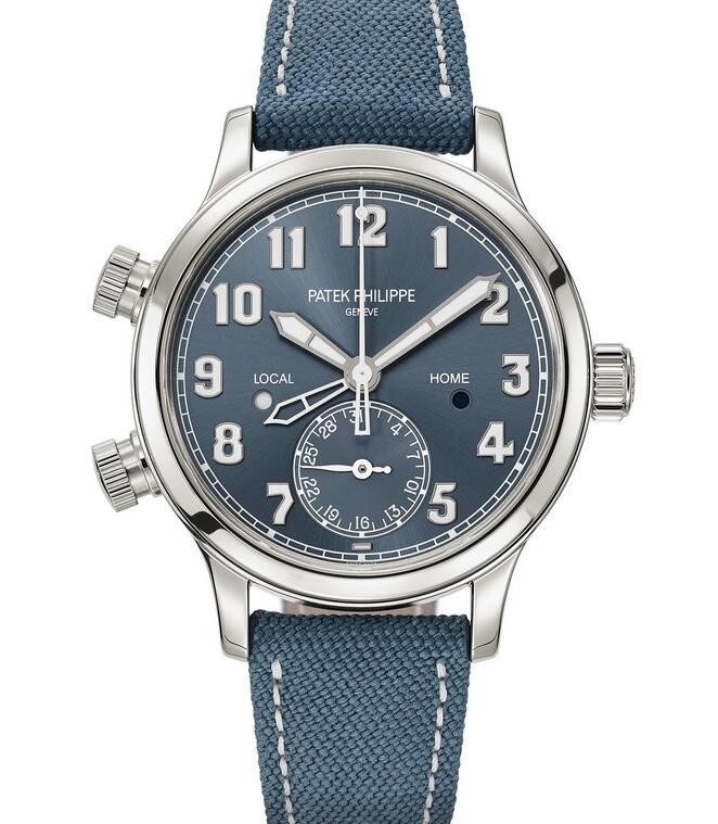 MiroTime AAA Replica Patek Philippe Calatrava Pilot Travel Time Singapore 2019 Special Edition Ladies Watch 7234A-001
