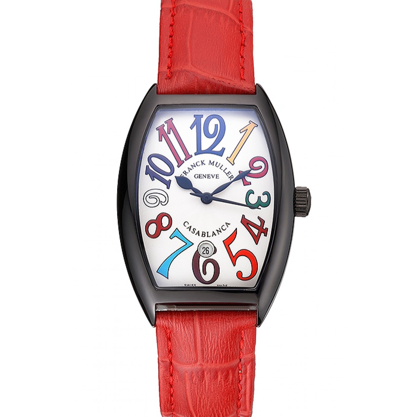 MiroTime Franck Muller Casablanca Red Croco Leather Band 621644