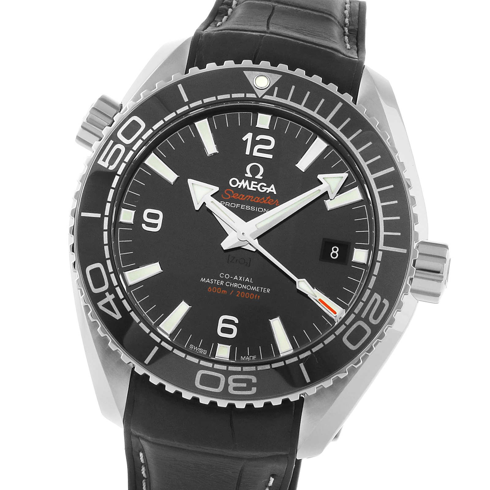 MiroTime Swiss Omega Seamaster Planet Ocean 600m Co-Axial 43.5mm Mens Watch O21533442101001