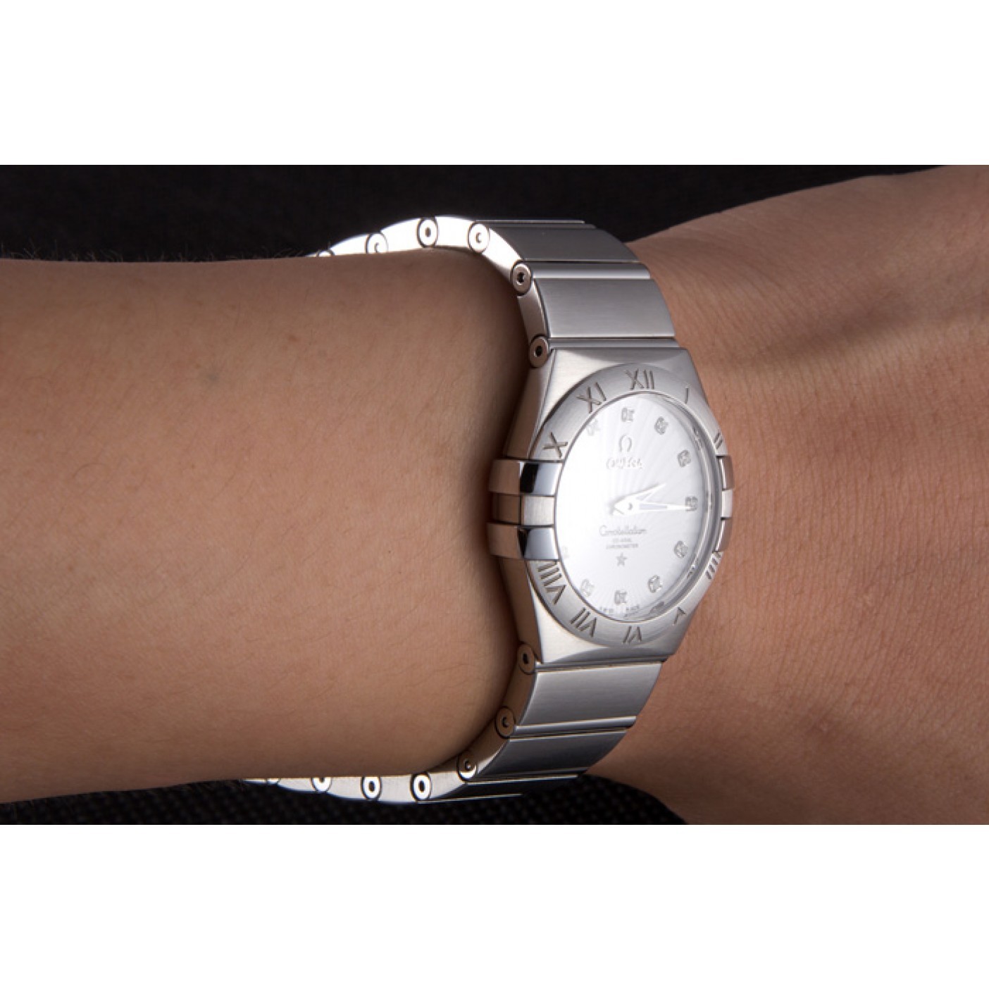 MiroTime Omega Constellation White Dial Stainless Steel Band 621457