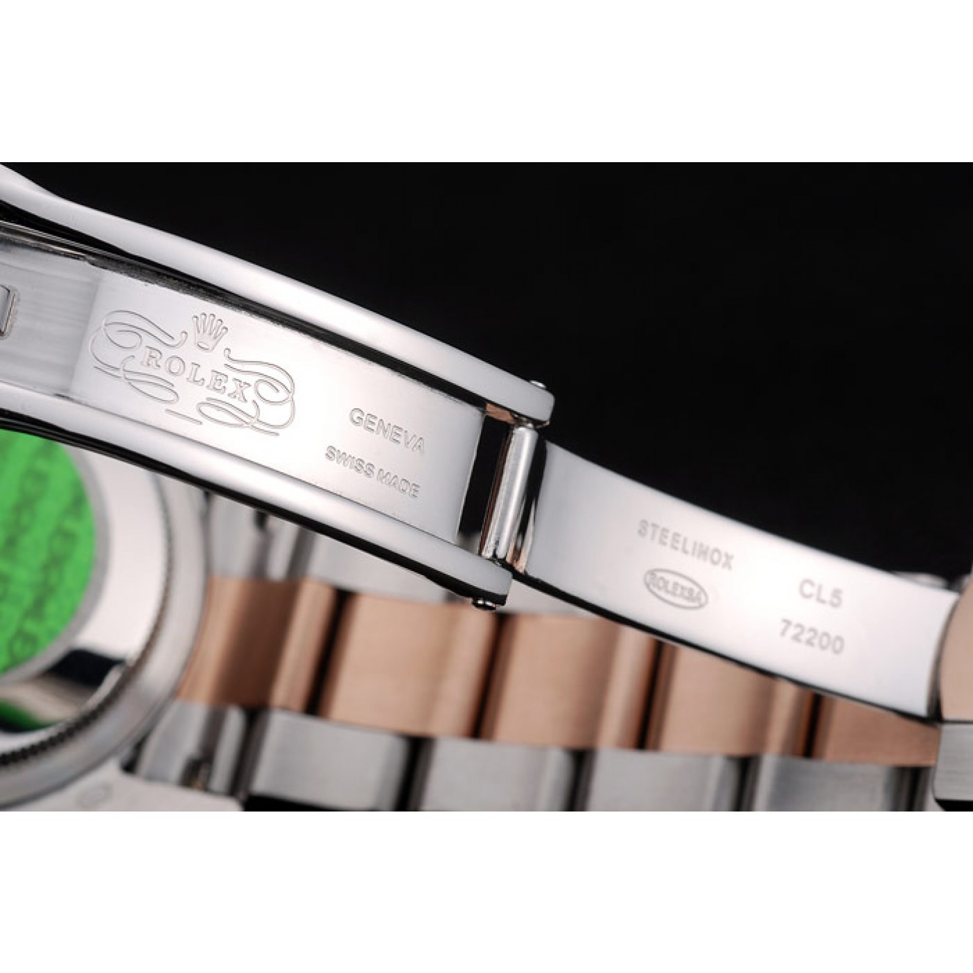 MiroTime Rolex DateJust Brushed Stainless Steel Case Brown Dial Diamond Plated 41994