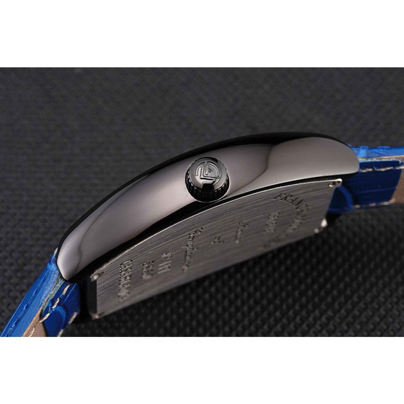 MiroTime Franck Muller Casablanca Blue Croco Leather Band 621643