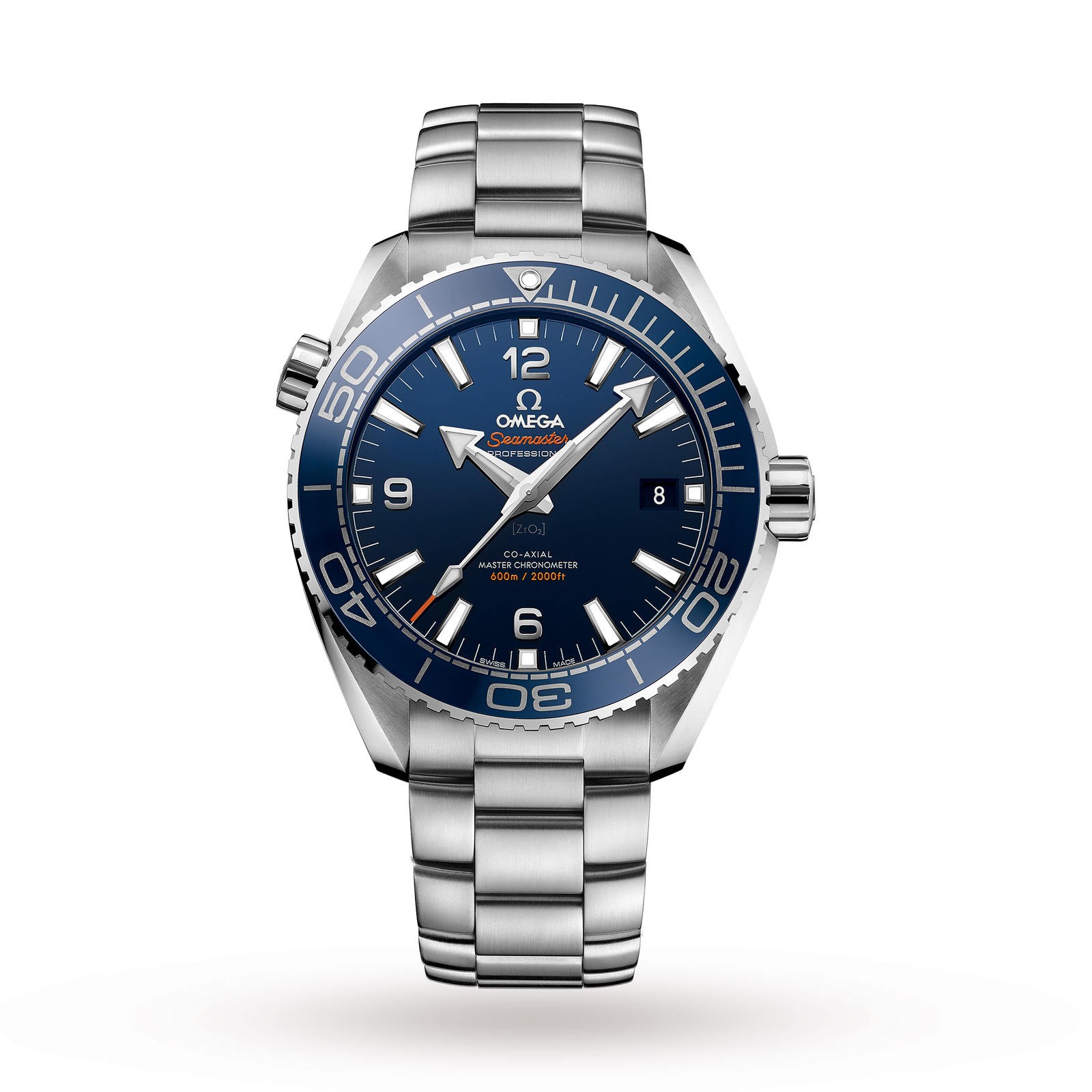 MiroTime Swiss Omega Seamaster Planet Ocean 600m Co-Axial 43.5mm Mens Watch O21530442103001