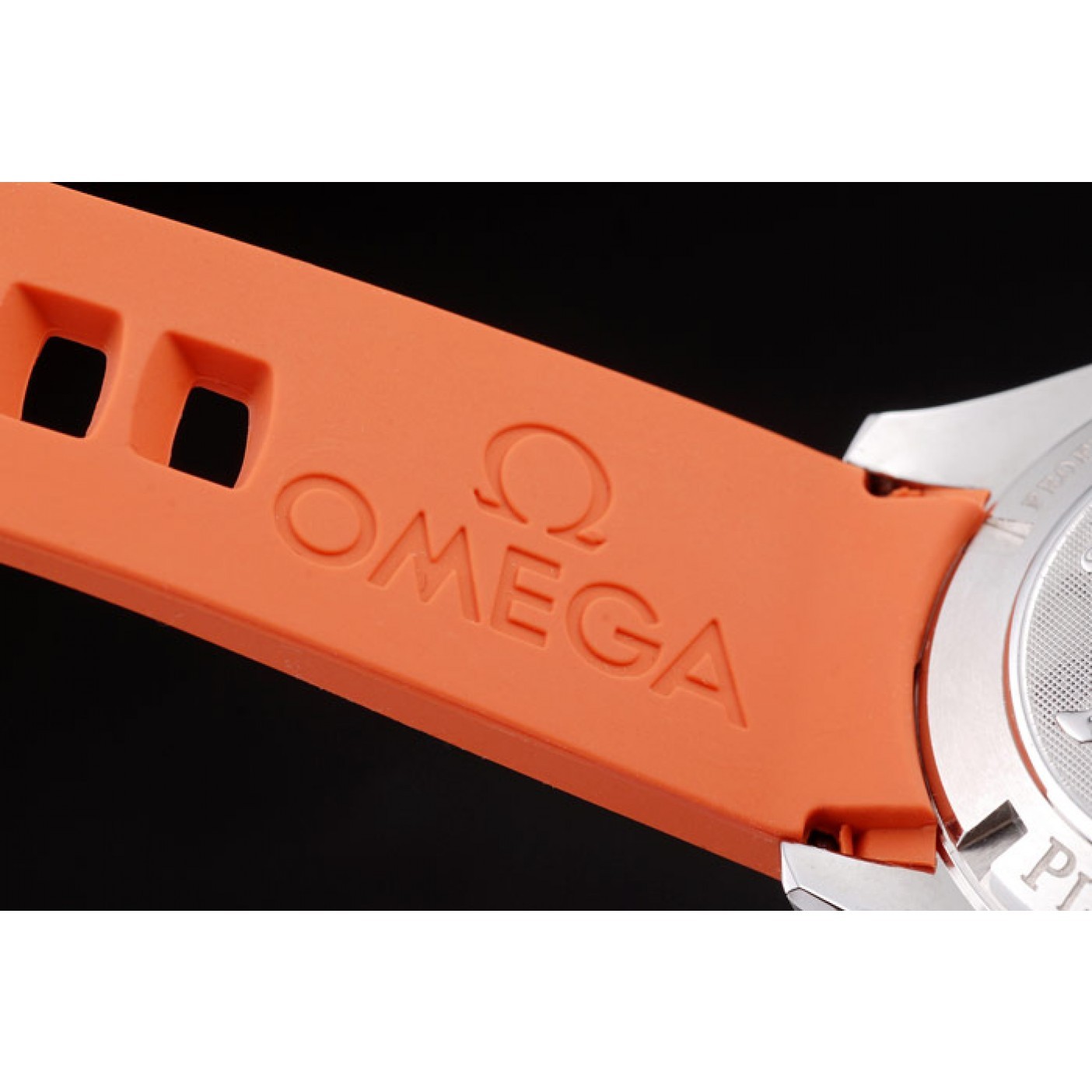 MiroTime Omega Swiss Seamaster Planet Ocean Big Size Orange Strap