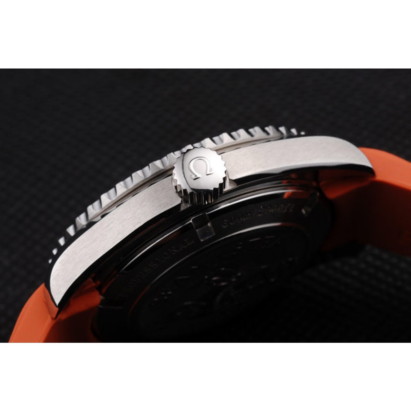 MiroTime Omega Swiss Seamaster Planet Ocean Big Size Orange Strap