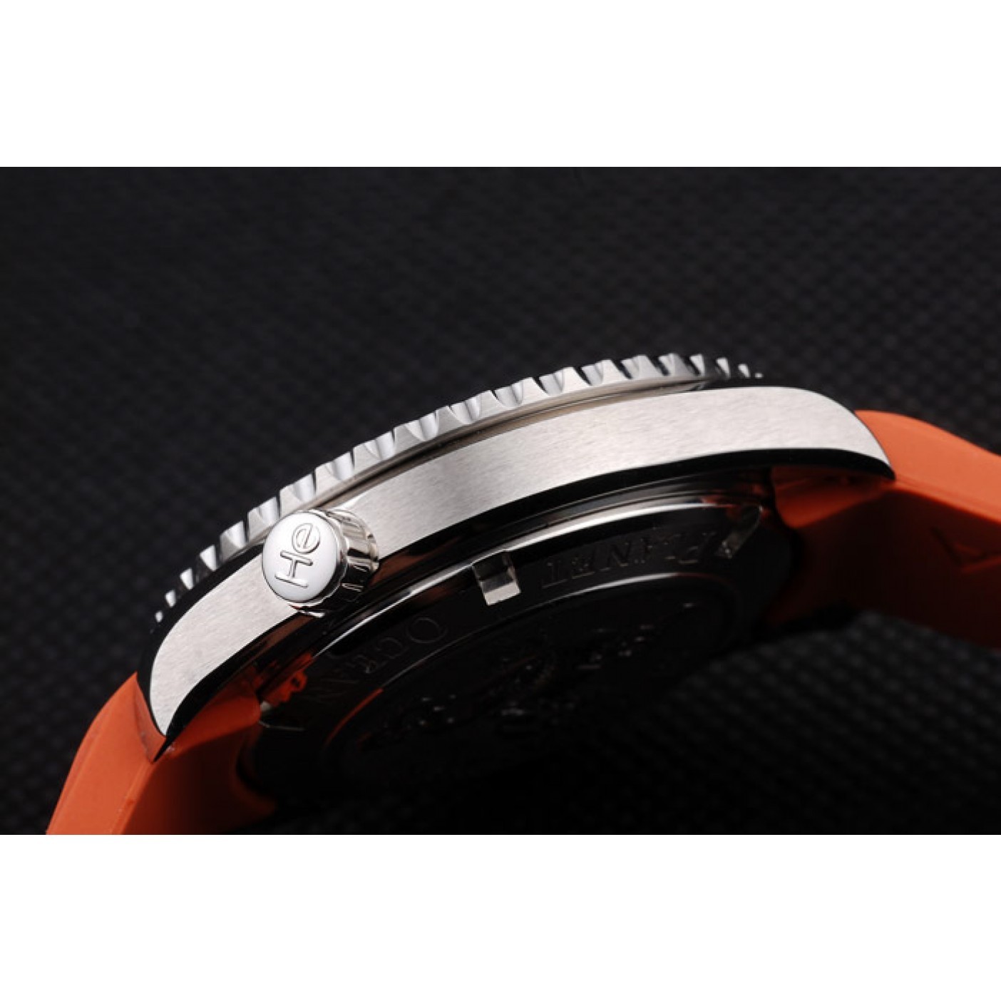 MiroTime Omega Swiss Seamaster Planet Ocean Big Size Orange Strap