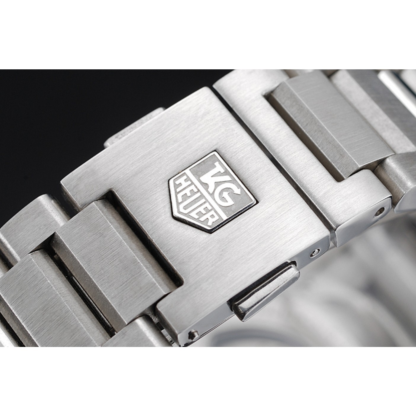 MiroTime Tag Heuer Swiss Carrera Tachymeter Bezel Stainless Steel Black Dial