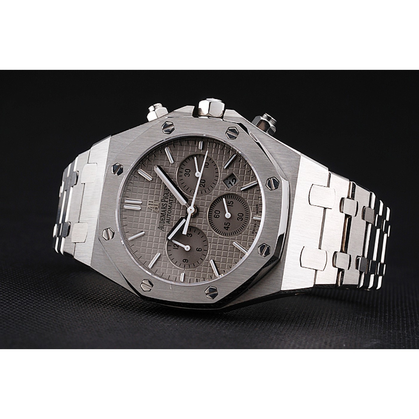 MiroTime Swiss Audemars Piguet Royal Oak Chronograph Grey Dial Stainless Steel Case And Bracelet 622869