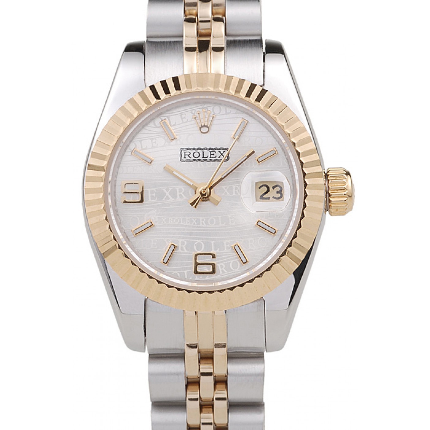 MiroTime Rolex Datejust Two Tone Stainless Steel Yellow Gold Plated 98079