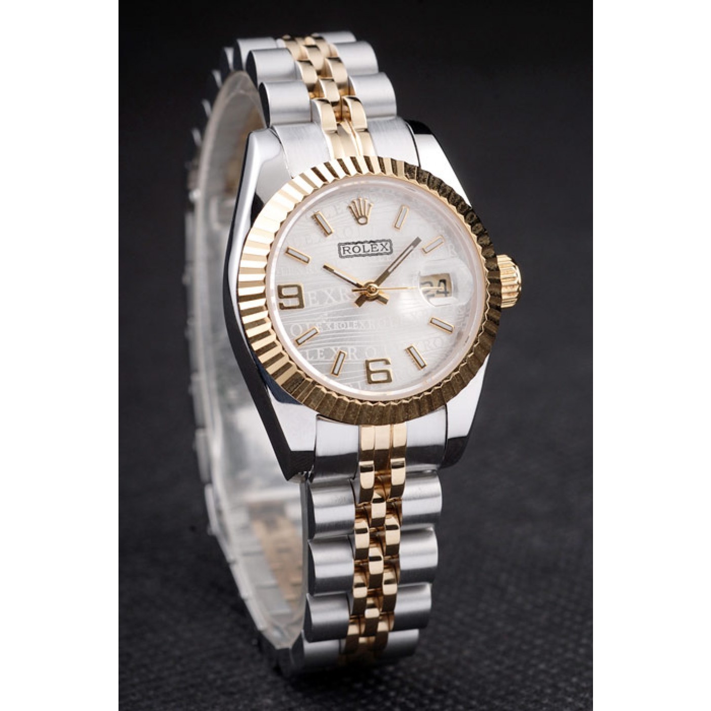 MiroTime Rolex Datejust Two Tone Stainless Steel Yellow Gold Plated 98079