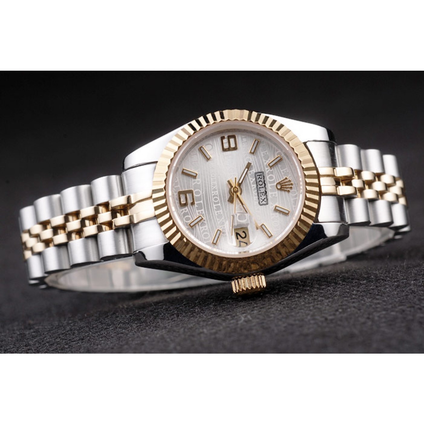 MiroTime Rolex Datejust Two Tone Stainless Steel Yellow Gold Plated 98079
