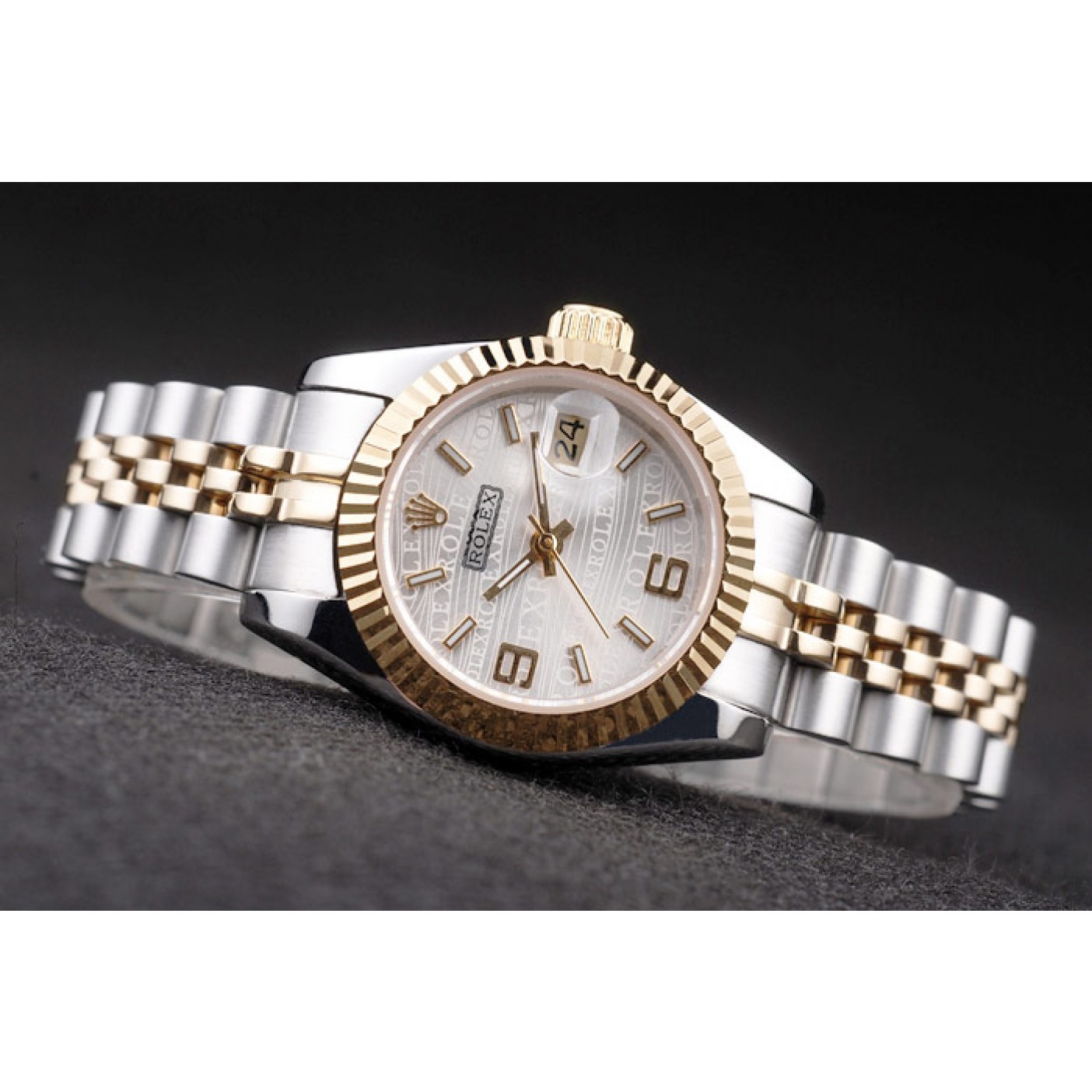 MiroTime Rolex Datejust Two Tone Stainless Steel Yellow Gold Plated 98079