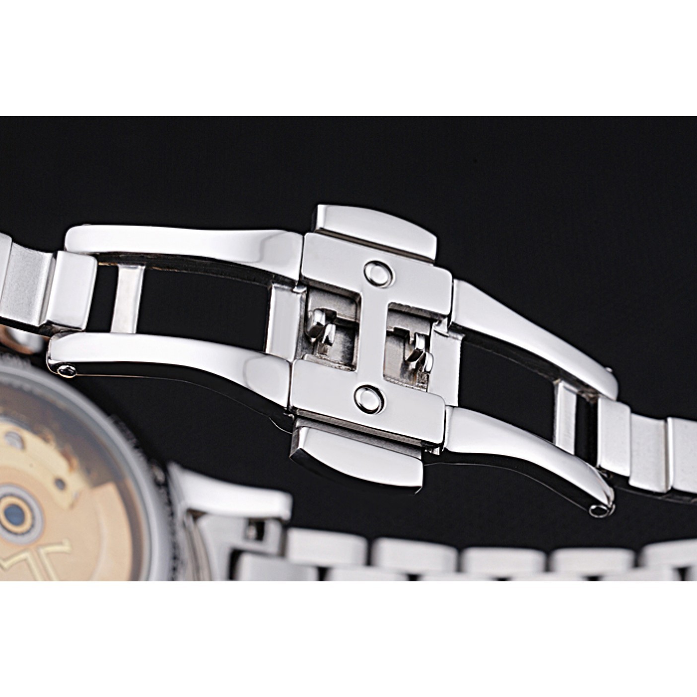 MiroTime Jaeger LeCoultre Master Brown Dial Rose Gold Bezel Two Tone Band 622091