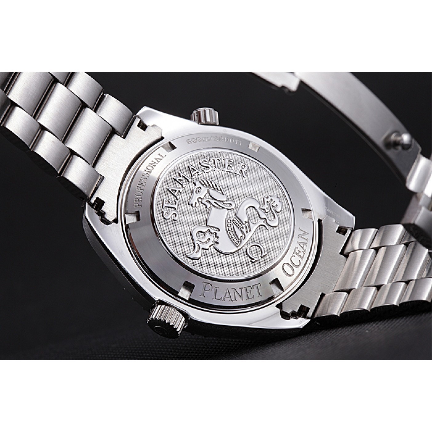 MiroTime Omega Seamaster Blue Dial Stainless Steel Bracelet 622038