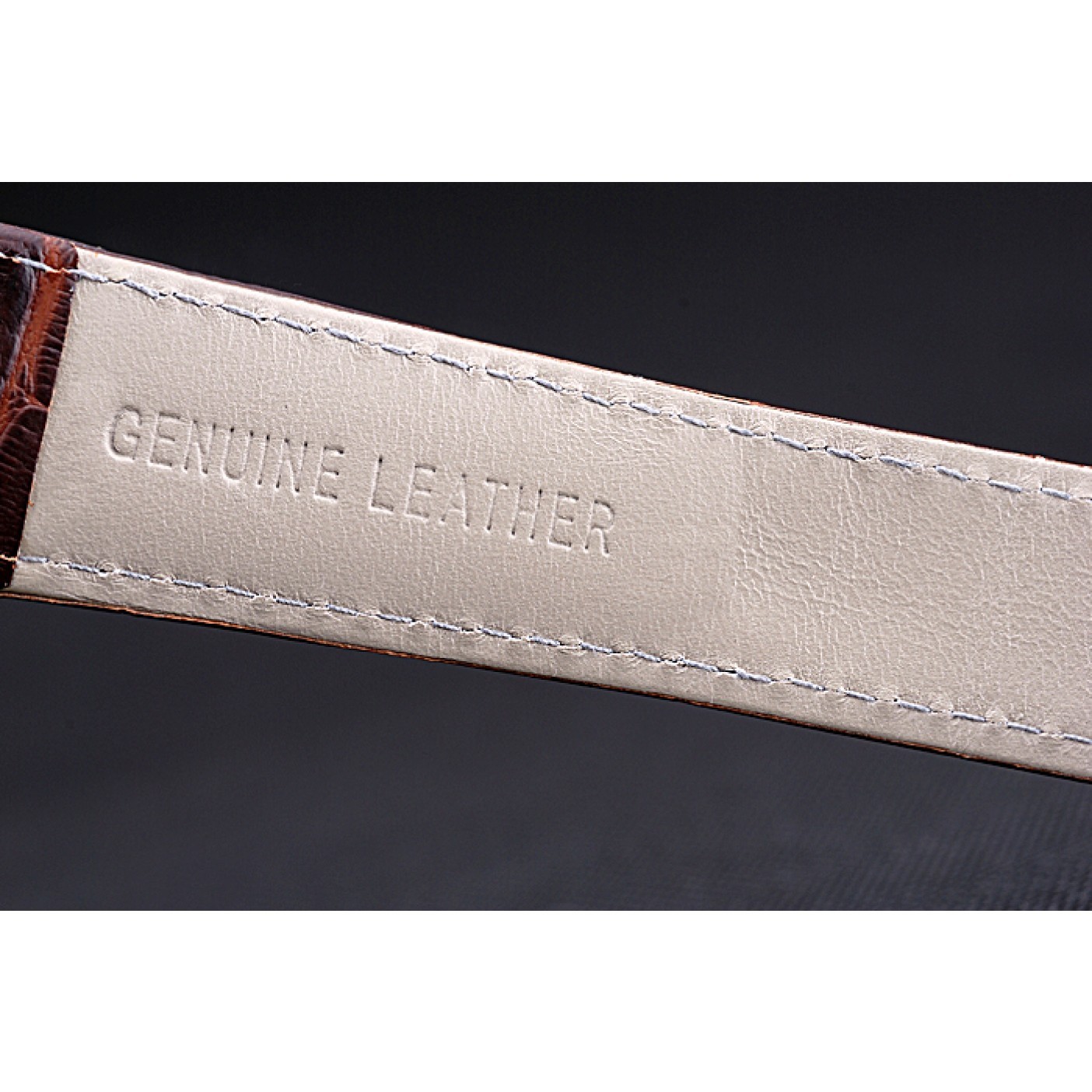 MiroTime Cartier Tank MC Gold Diamond Case Brown Dial Brown Leather Strap 622170