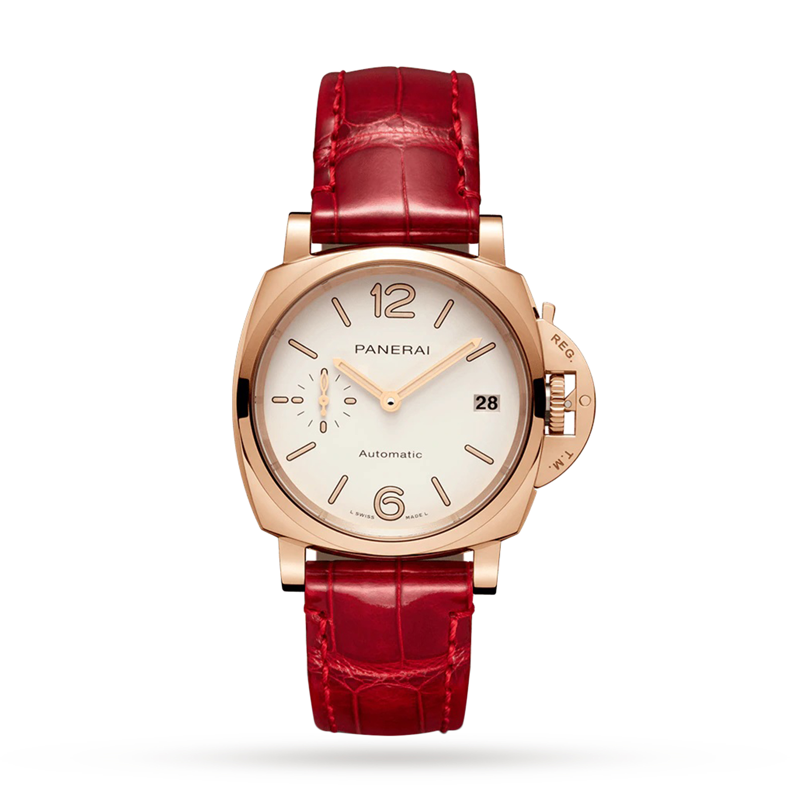 MiroTime Swiss Panerai Luminor 38mm Mens Watch PAM01045