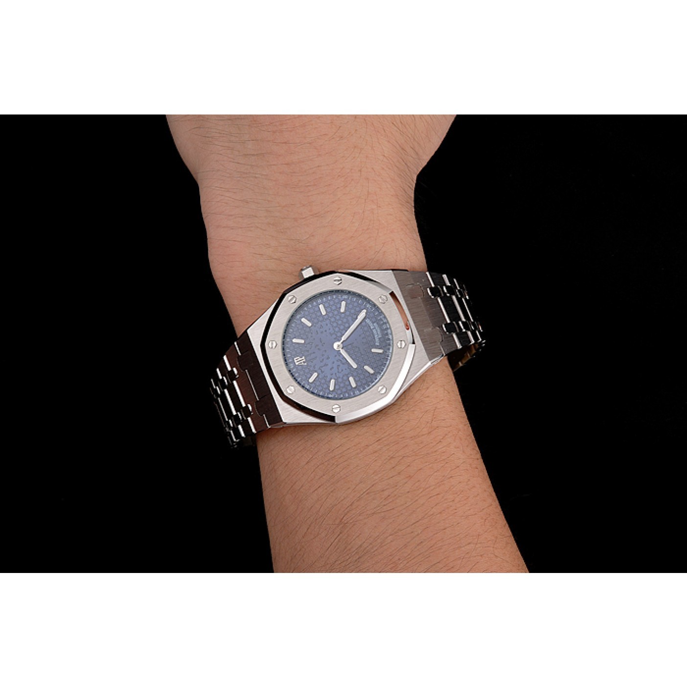 MiroTime Audemars Piguet Royal Oak Fondation Blue Dial Stainless Steel Case And Bracelet
