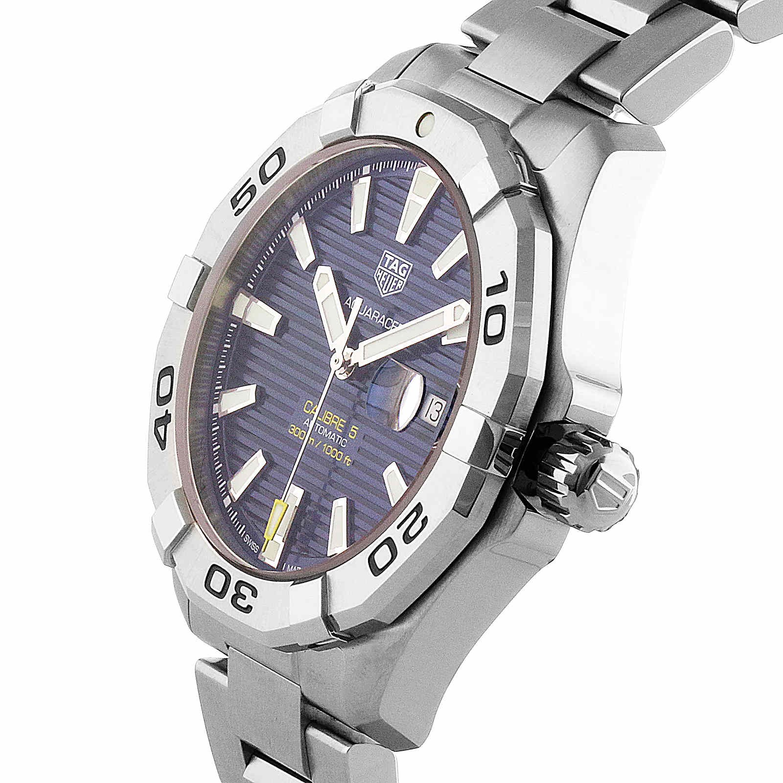 MiroTime TAG Heuer Aquaracer Calibre 5 43mm Mens Watch WAY2012.BA0927