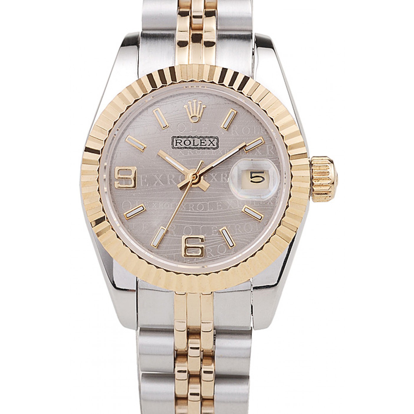 MiroTime Rolex Datejust Two Tone Stainless Steel Yellow Gold Plated 98078