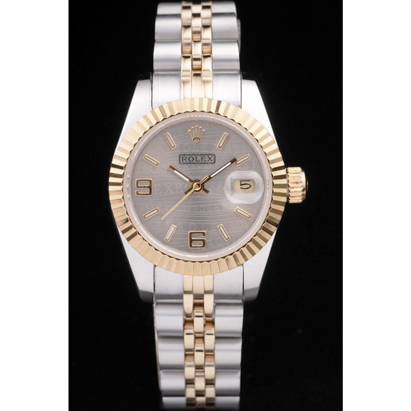 MiroTime Rolex Datejust Two Tone Stainless Steel Yellow Gold Plated 98078