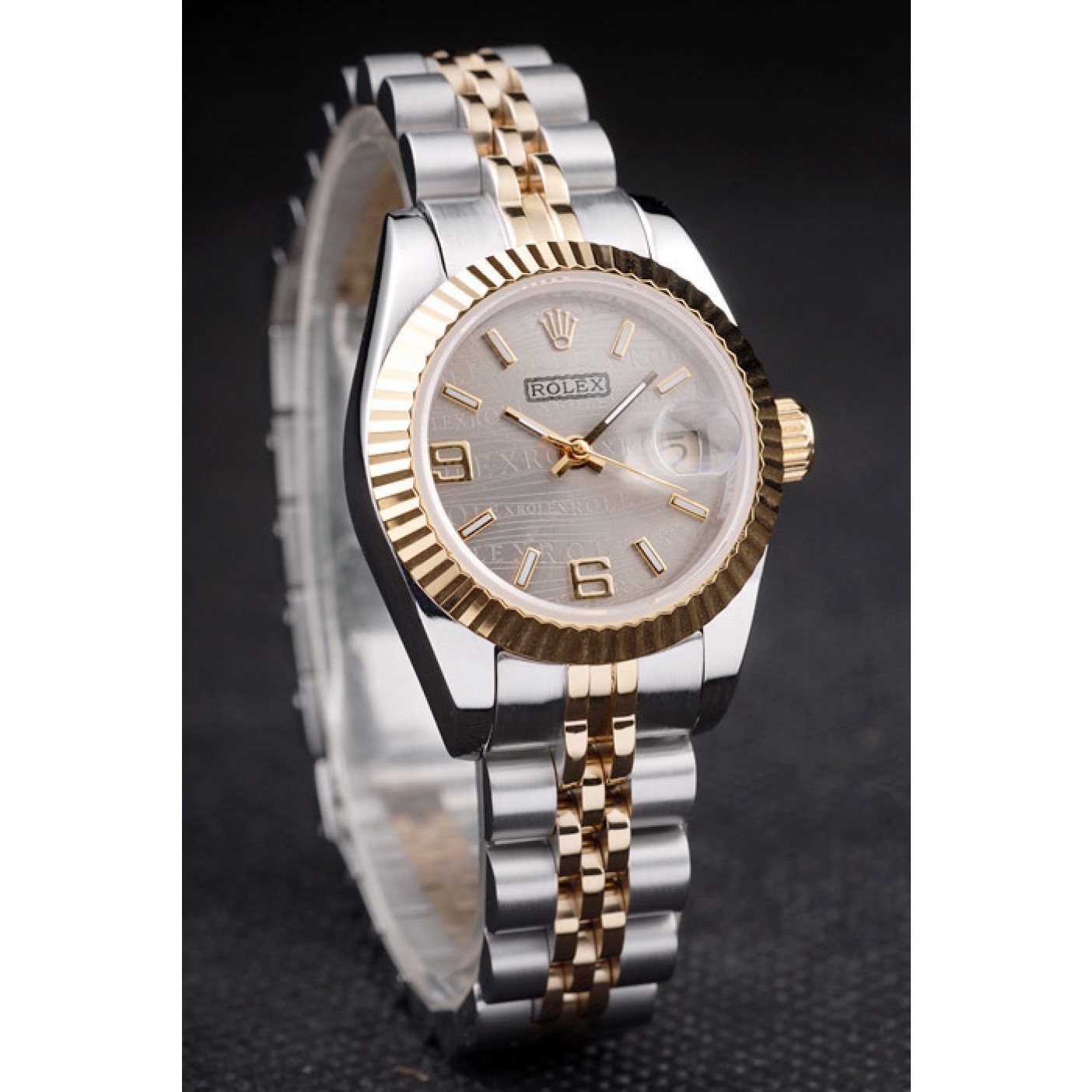 MiroTime Rolex Datejust Two Tone Stainless Steel Yellow Gold Plated 98078