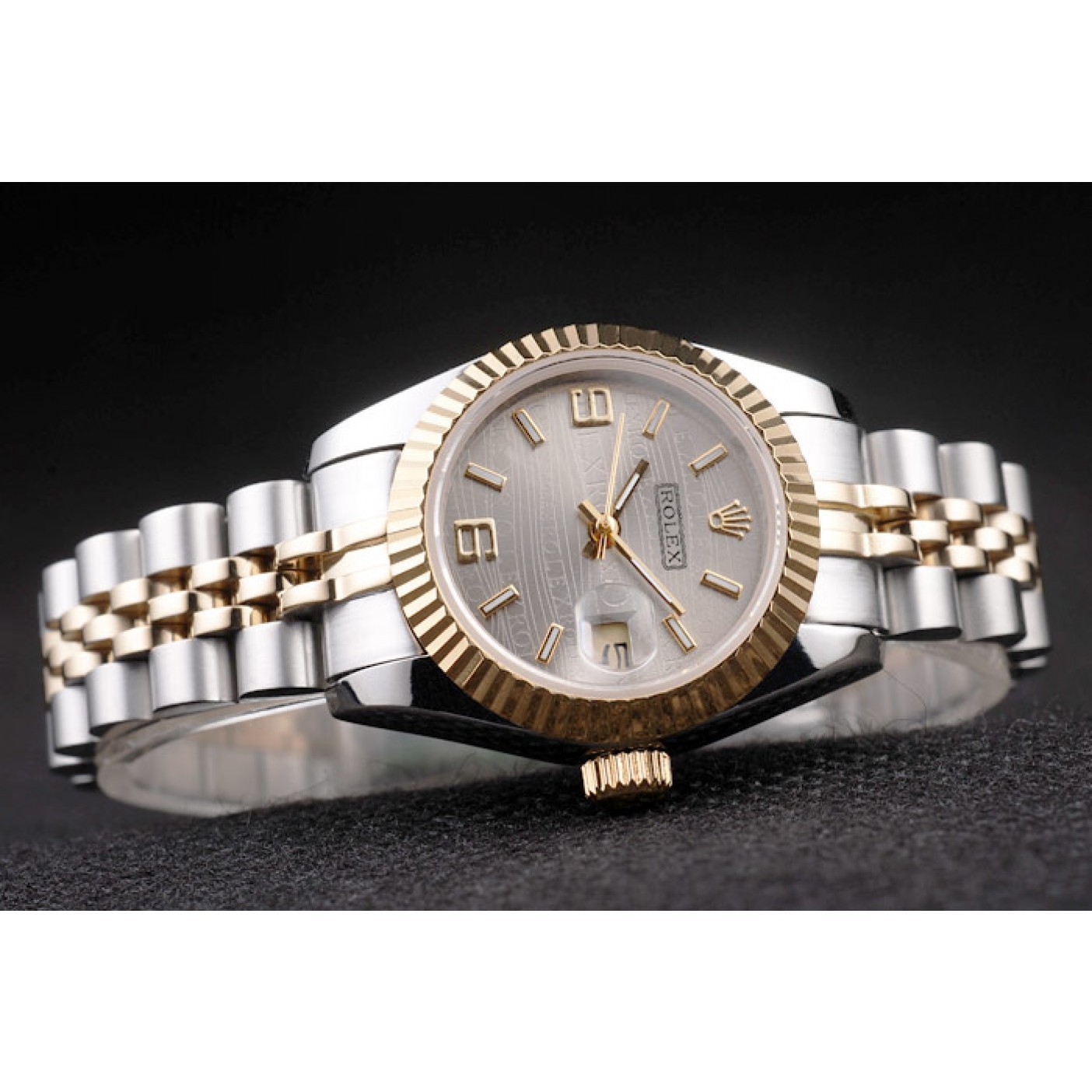 MiroTime Rolex Datejust Two Tone Stainless Steel Yellow Gold Plated 98078
