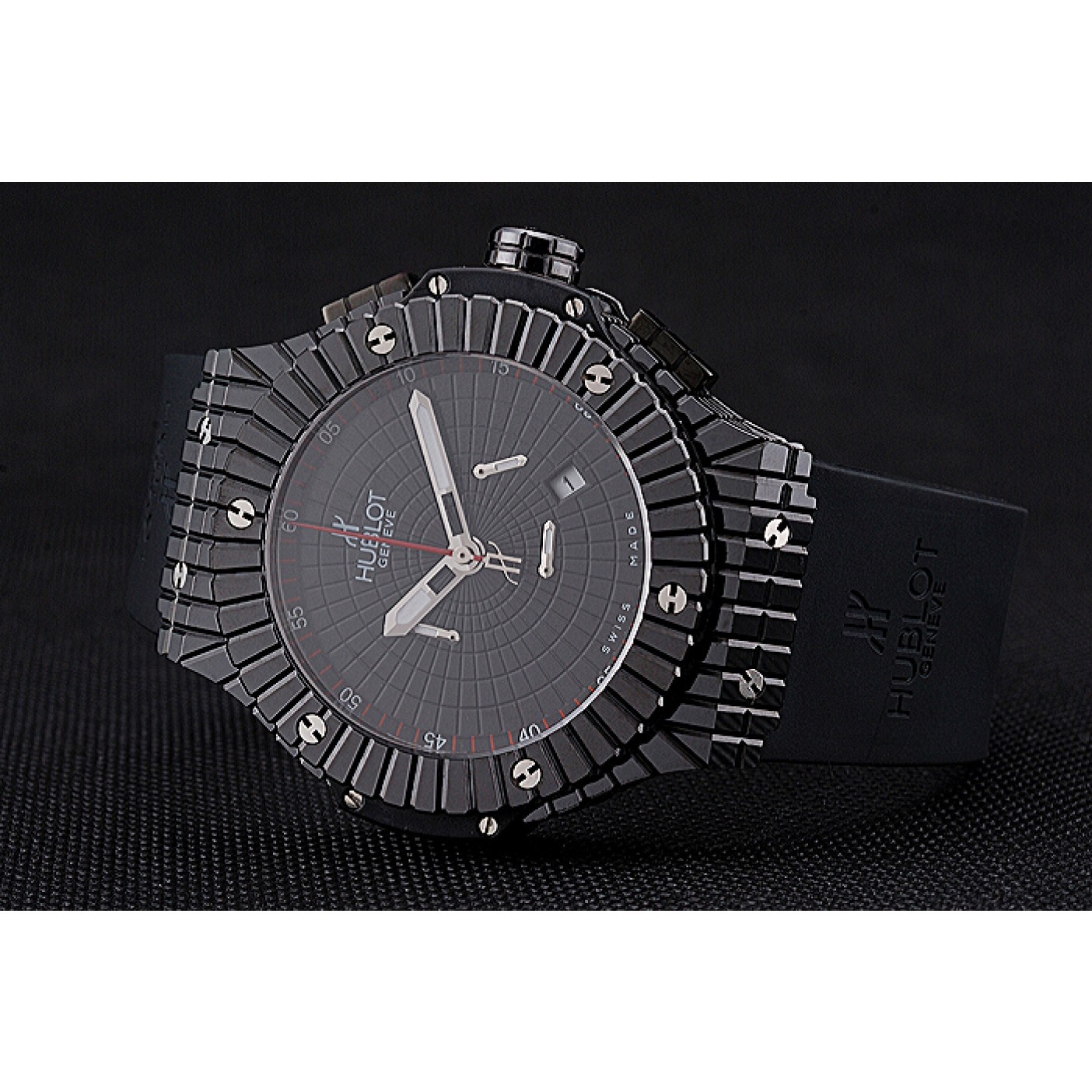 MiroTime Hublot Big Bang Caviar Black Dial Black Case