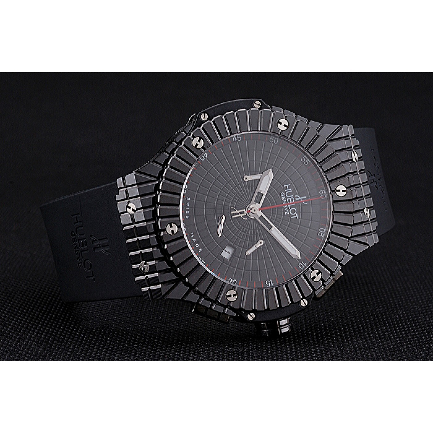 MiroTime Hublot Big Bang Caviar Black Dial Black Case