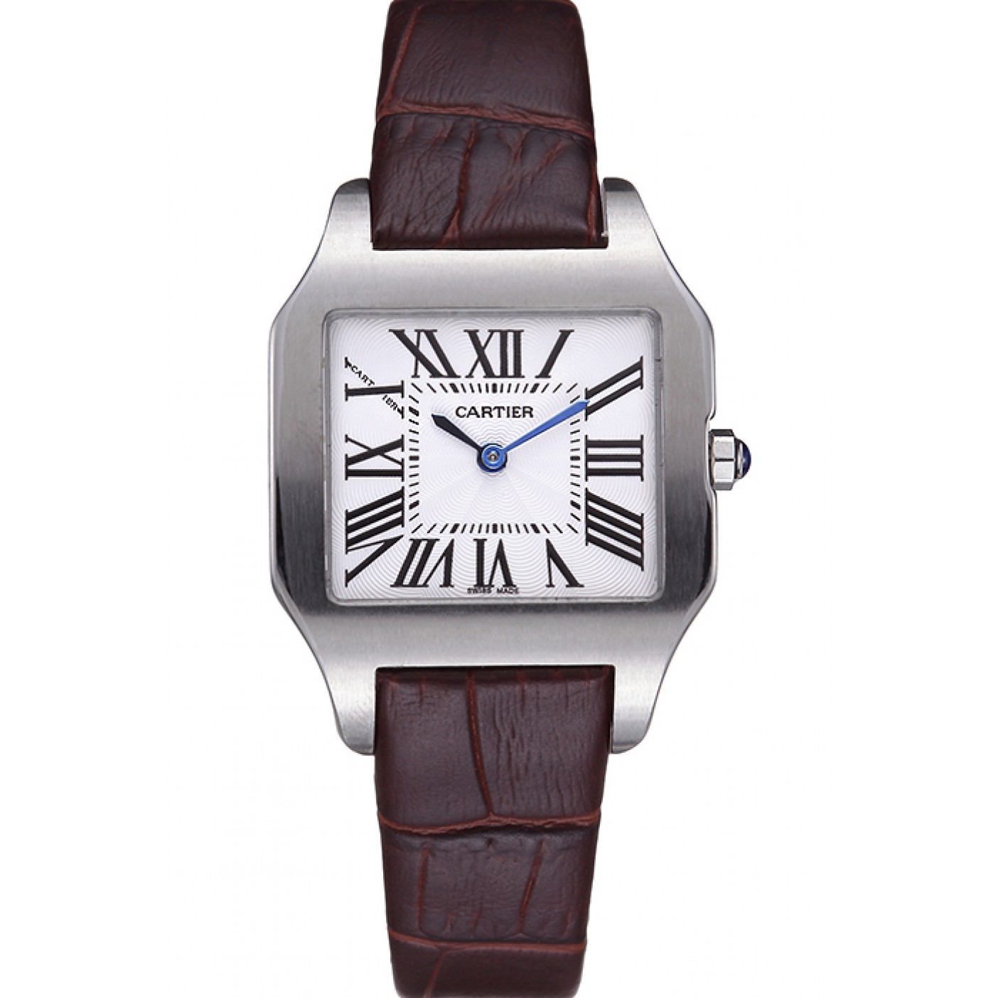 MiroTime Cartier Santos 100 Polished Stainless Steel Bezel 621923
