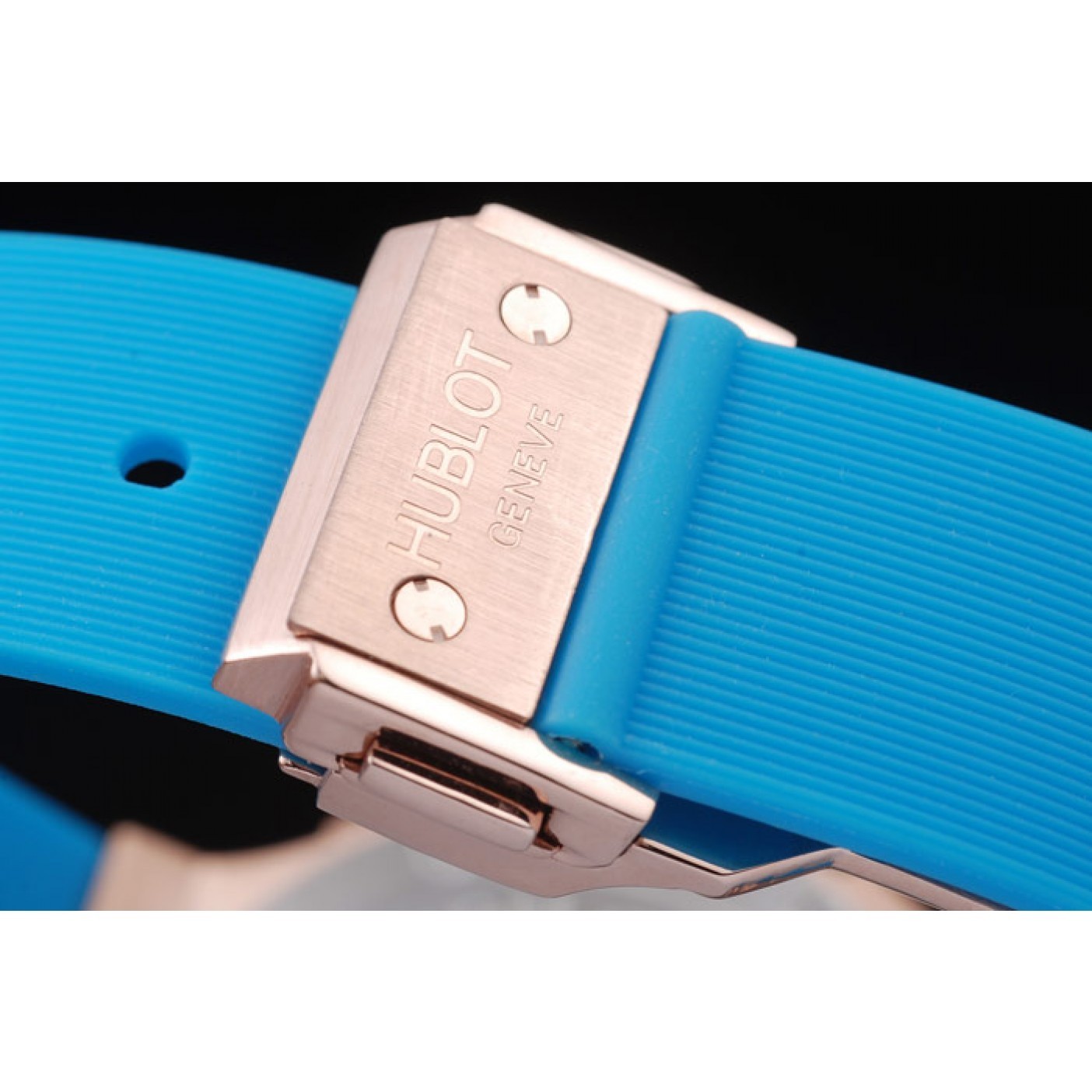 MiroTime Hublot Big Bang Tutti Frutti Blue Strap Gold Dial
