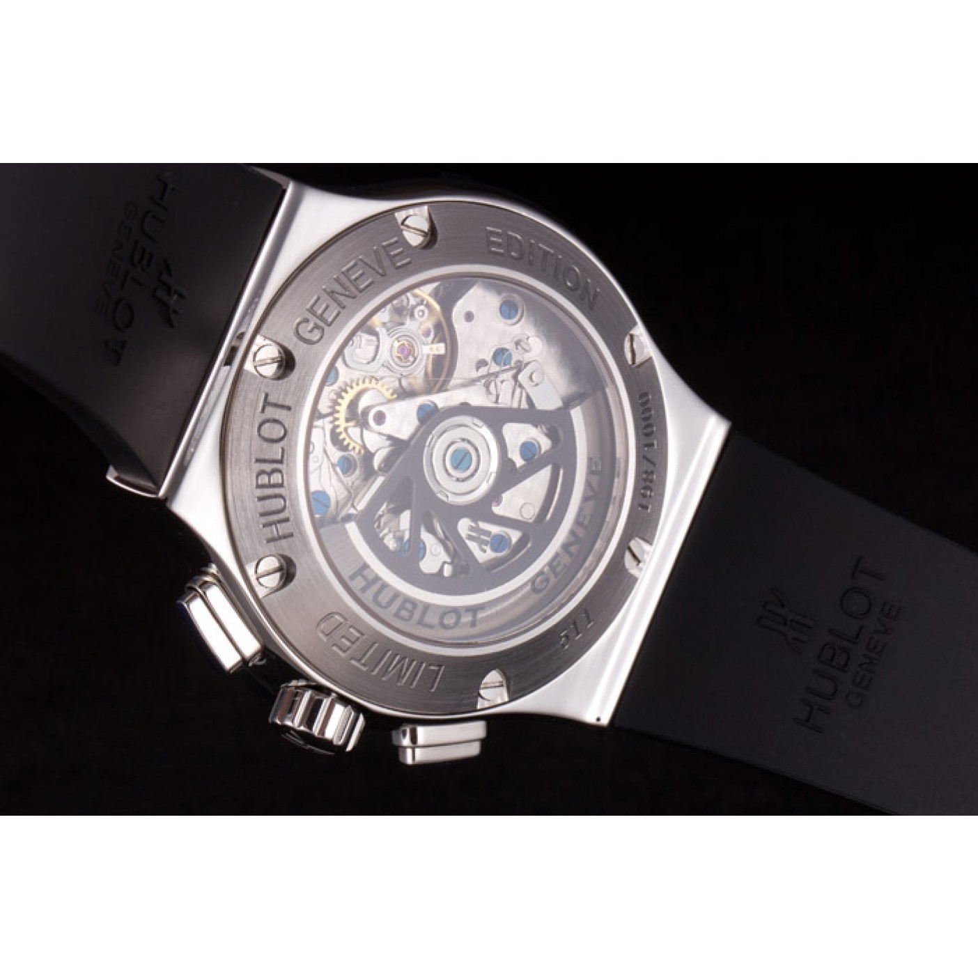 MiroTime Swiss Hublot Classic Fusion Black Dial Stainless Steel shb04 621397