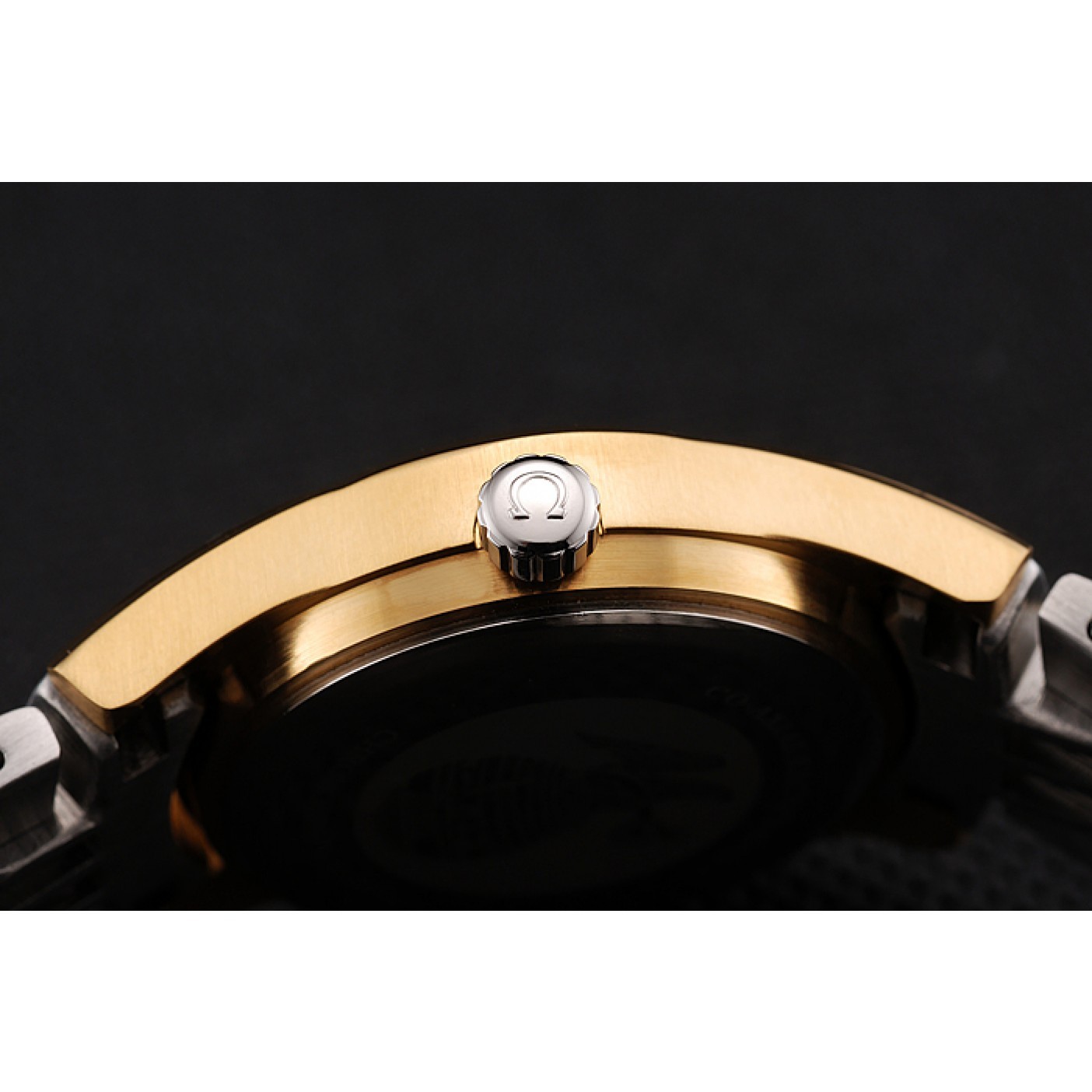 MiroTime Omega De Ville Ladies White Dial Gold Case Two Tone Bracelet 1453786