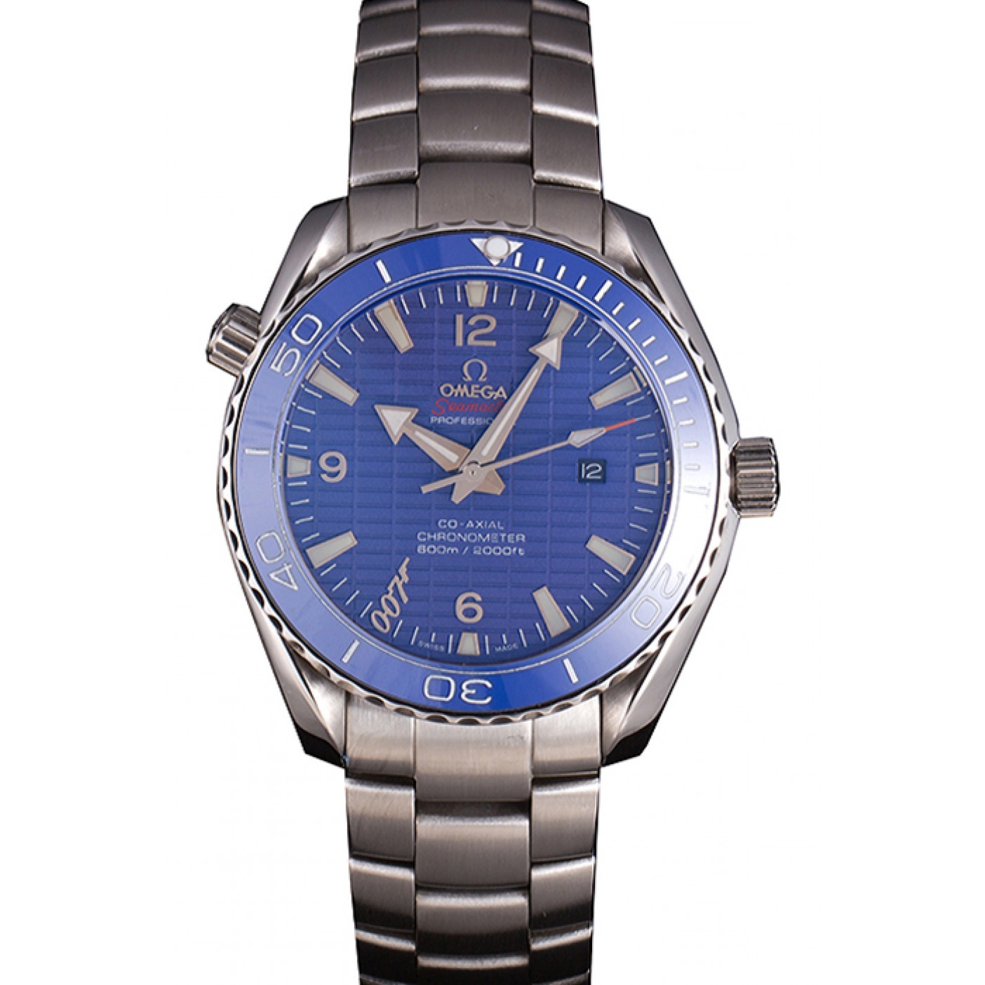 MiroTime Omega James Bond Skyfall Watch with Blue Dial and Blue Bezel om230 621382